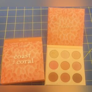 ColourPop Coast to Coral Pressed Powder Eyeshadow Palette